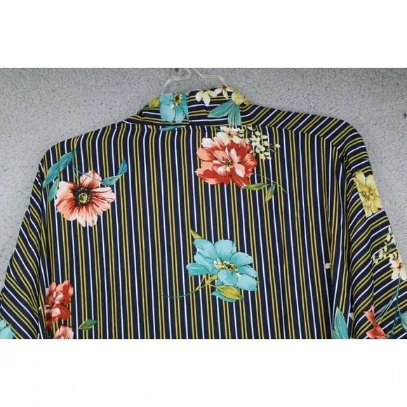 Umgee Kimono Open Front Duster-Floral-Size M/L-Sheer - Picture 7 of 7